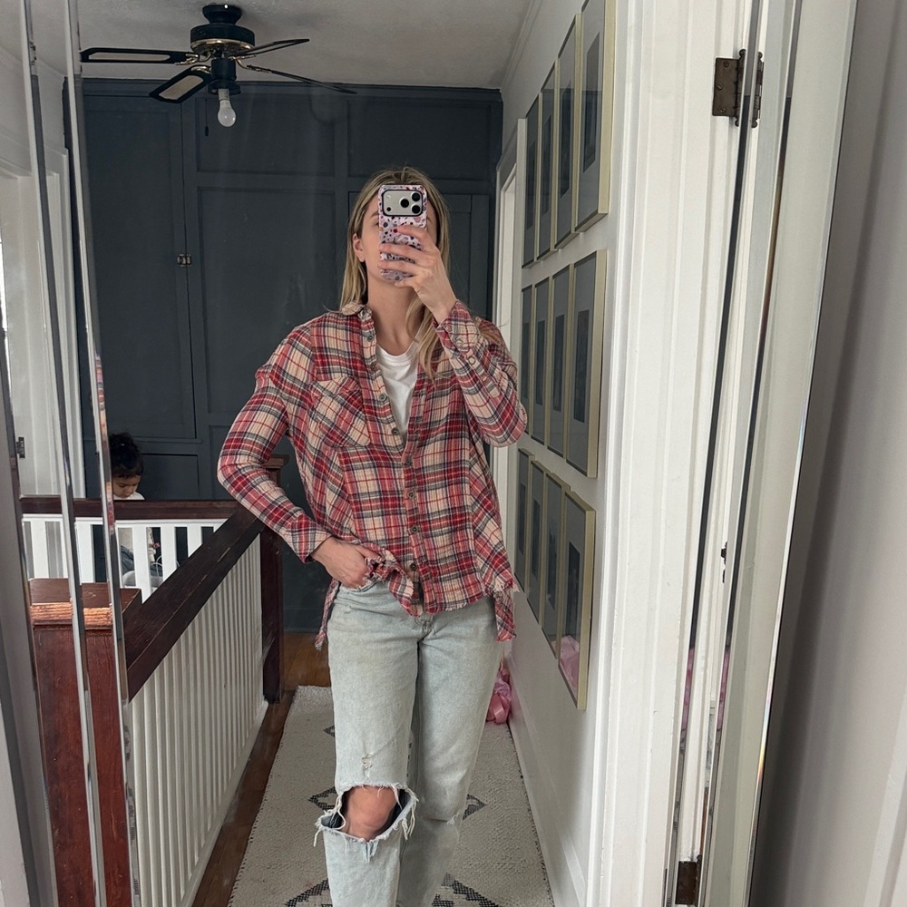 Free People button up